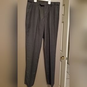 Mens pinstripe suit pants